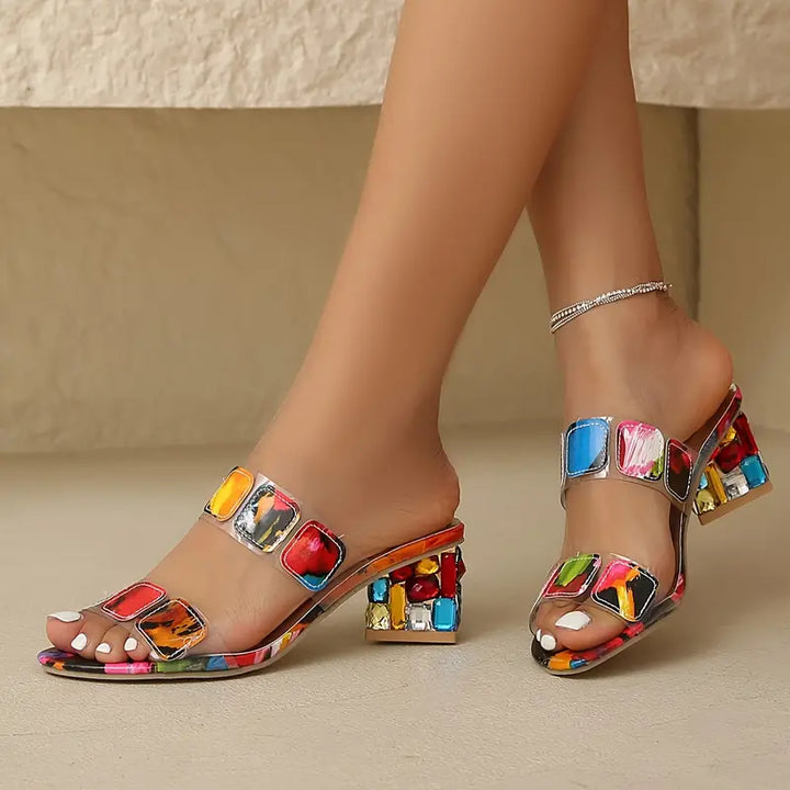 Amelia | Bold & Bright Strap Support Sandals