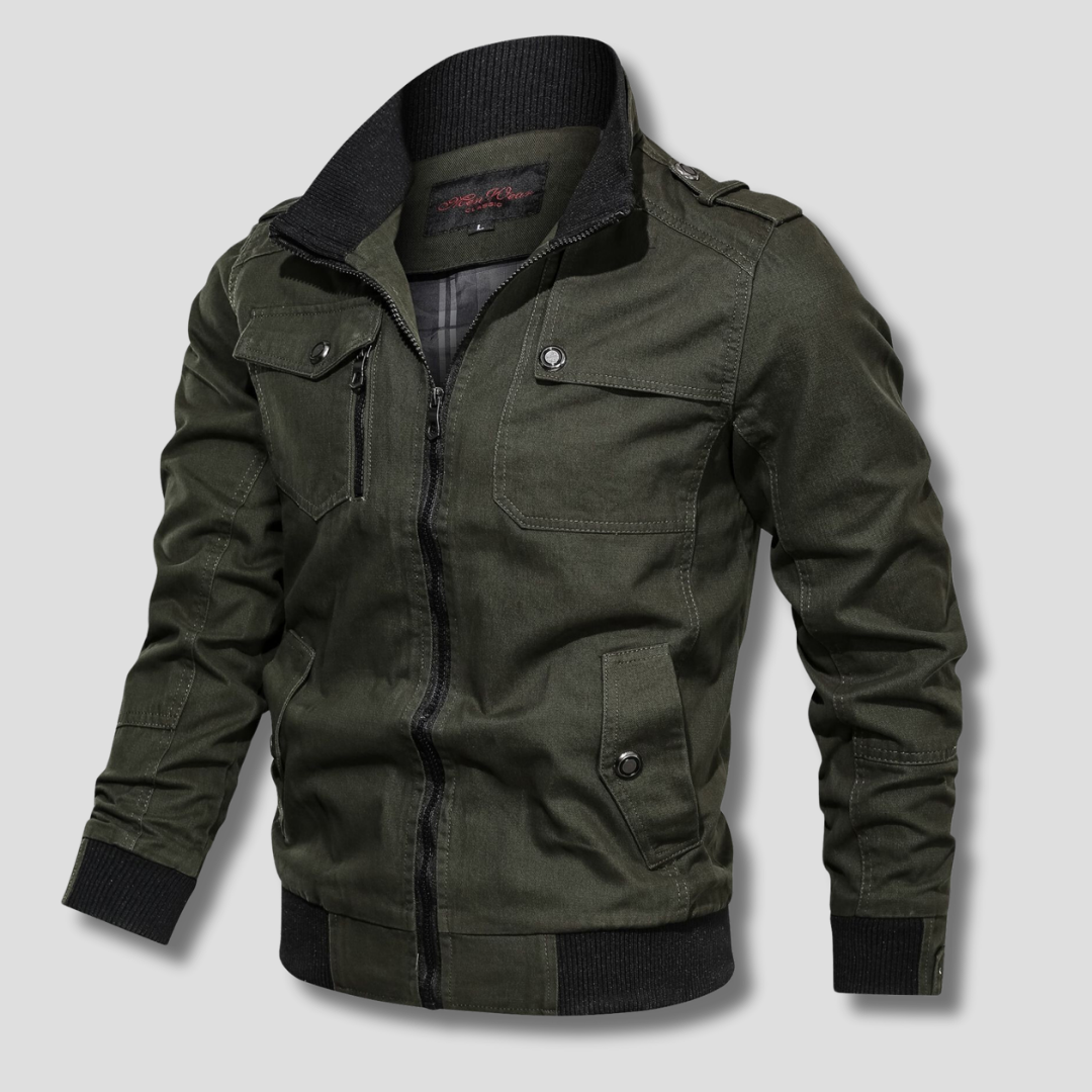 Jevan | Men's Casual Zip-Up Tactical Jacket