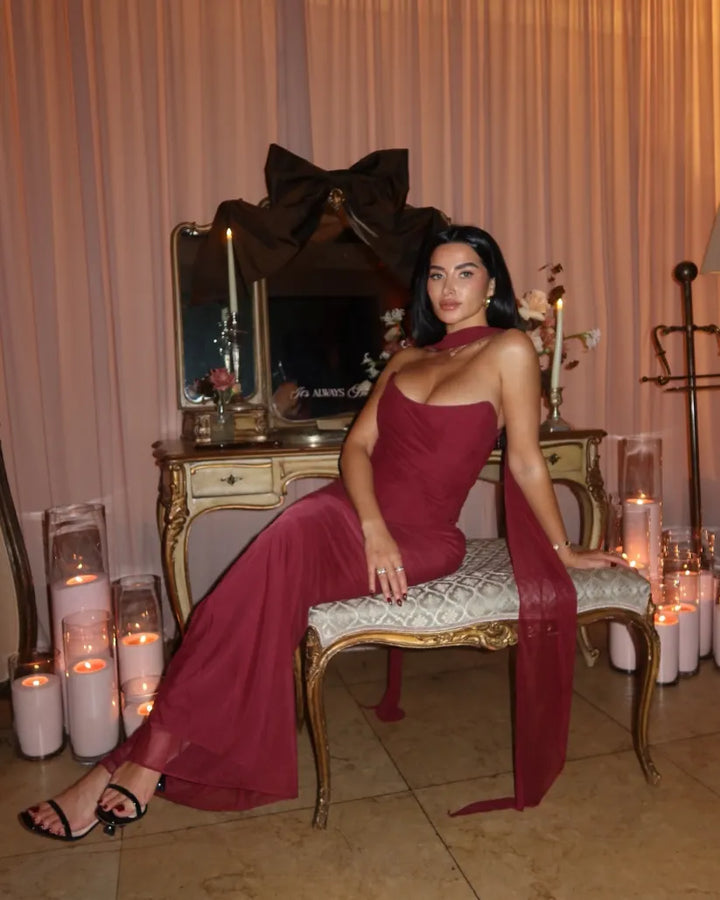 Lyka | Strapless Bodycon Maxi Dress
