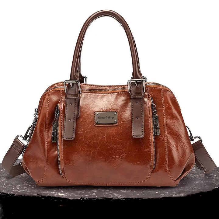 Danika | Refined Essentials Leather Bag