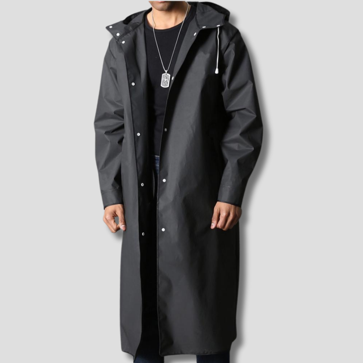 Pablo | Men's Waterproof Long Hooded Coat