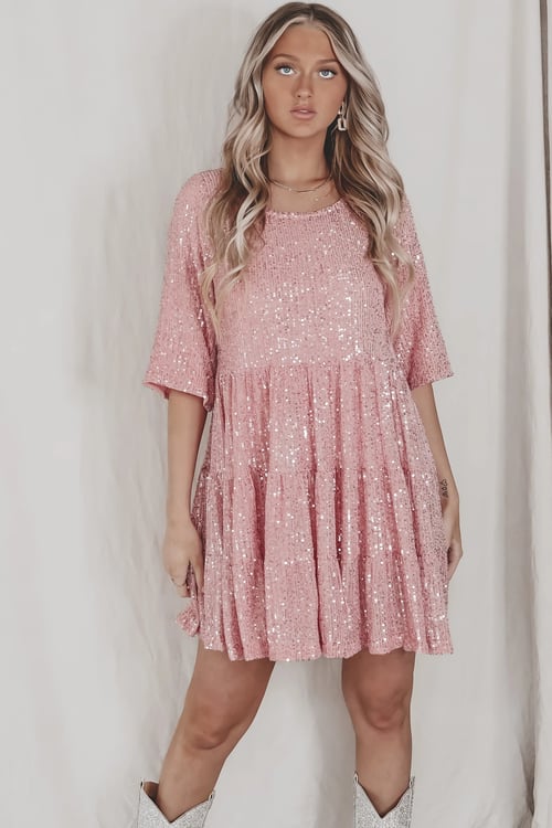 Stellar | Sparkling Midi Dress