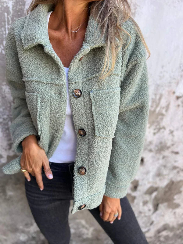 Avery | Short Teddy Jacket