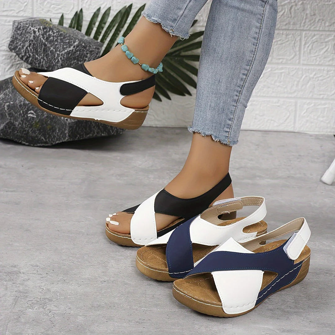 Sharpay | Breathable Casual Wedge Support Sandals