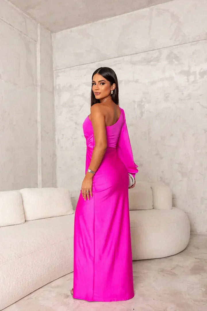 Alia | Elegant Slit Maxi Dress