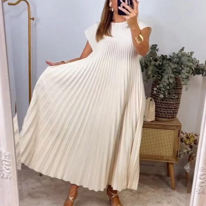 Victoria Grace | Pleated Maxi Dress