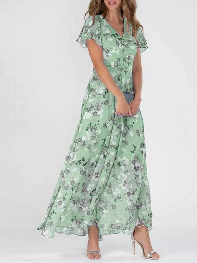 Elise | Colorful Maxi Dress