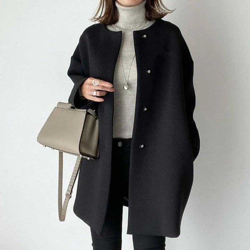 Amelia | Long Soft Ladies Coat