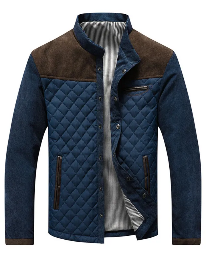 Barnaby | Corduroy Stand Collar Jacket