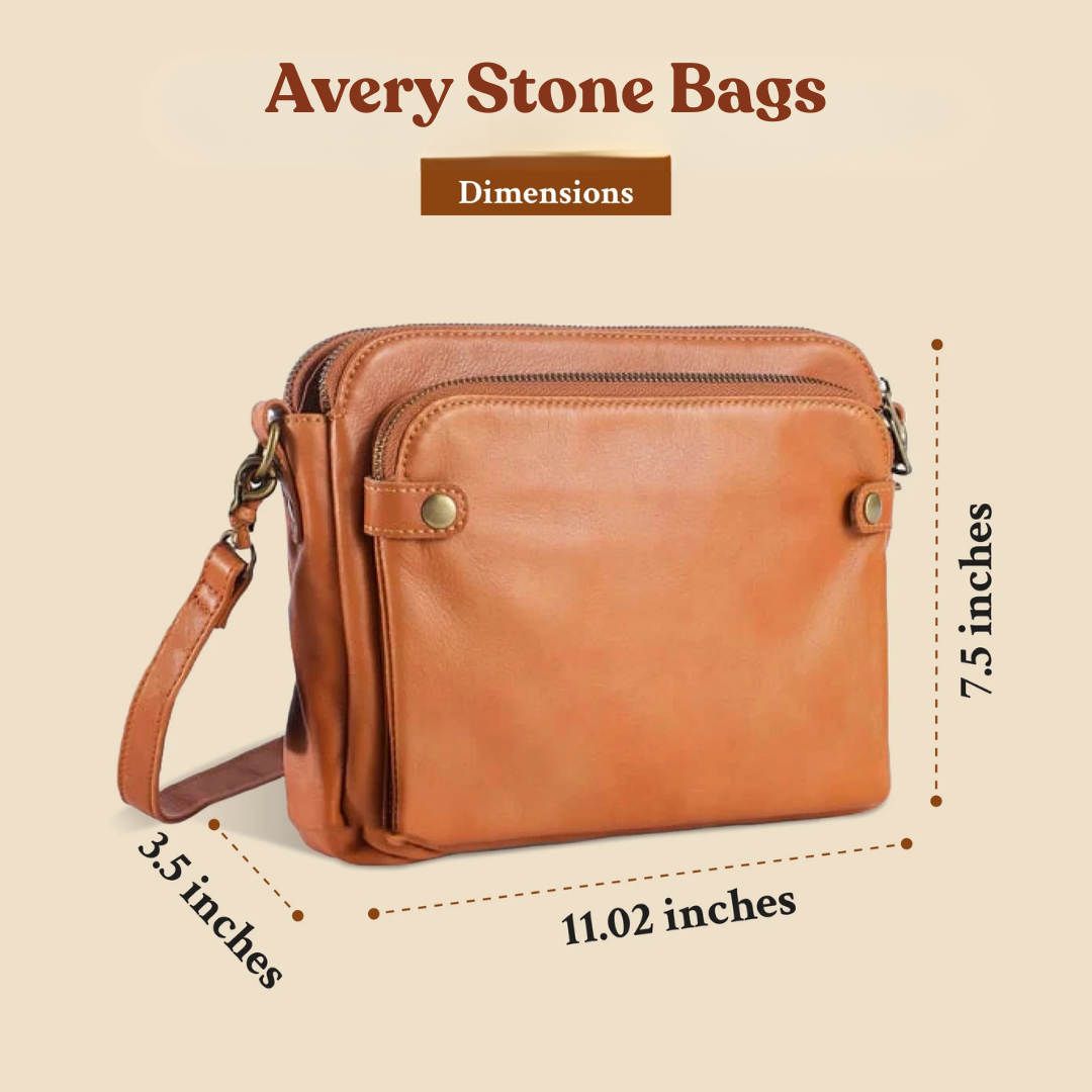 Vivian | Luxe Spacious Leather Shoulder Bag