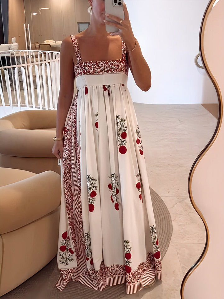 Lucia | Floral Print Maxi Dress