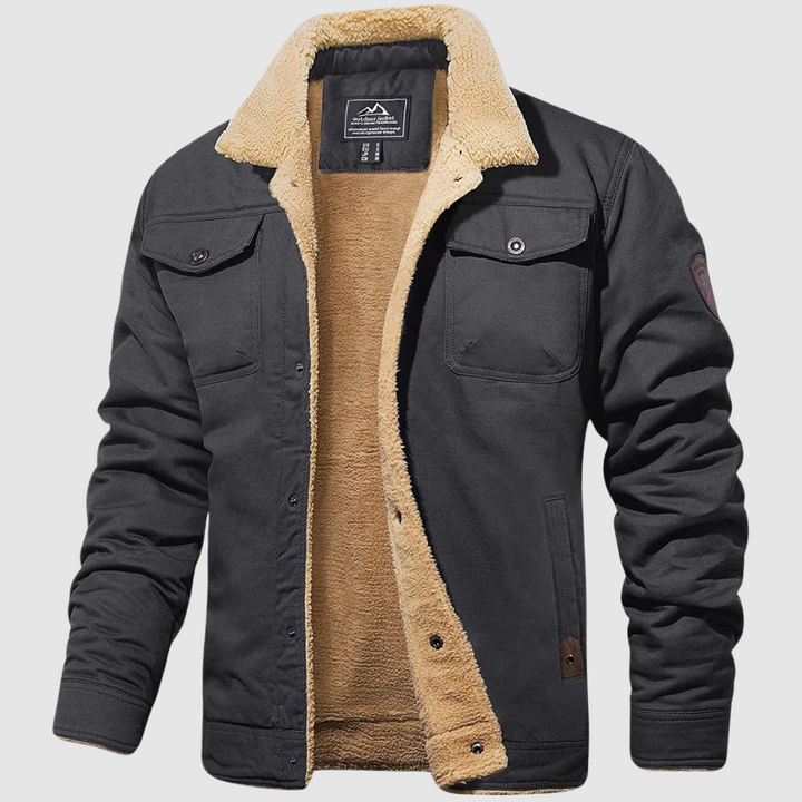 Evino | Men's Warm Rugged Winter Lined Jacket