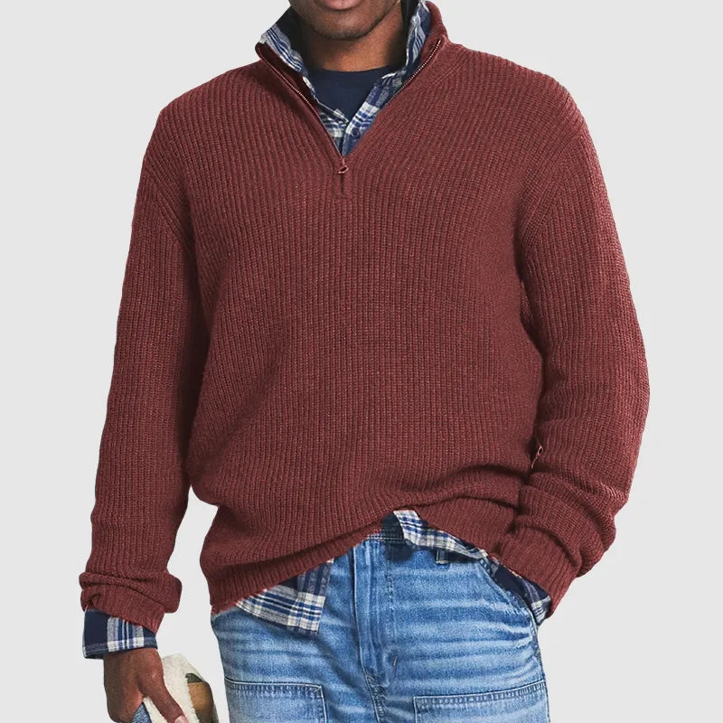 Bradley | Half Zip Sweater