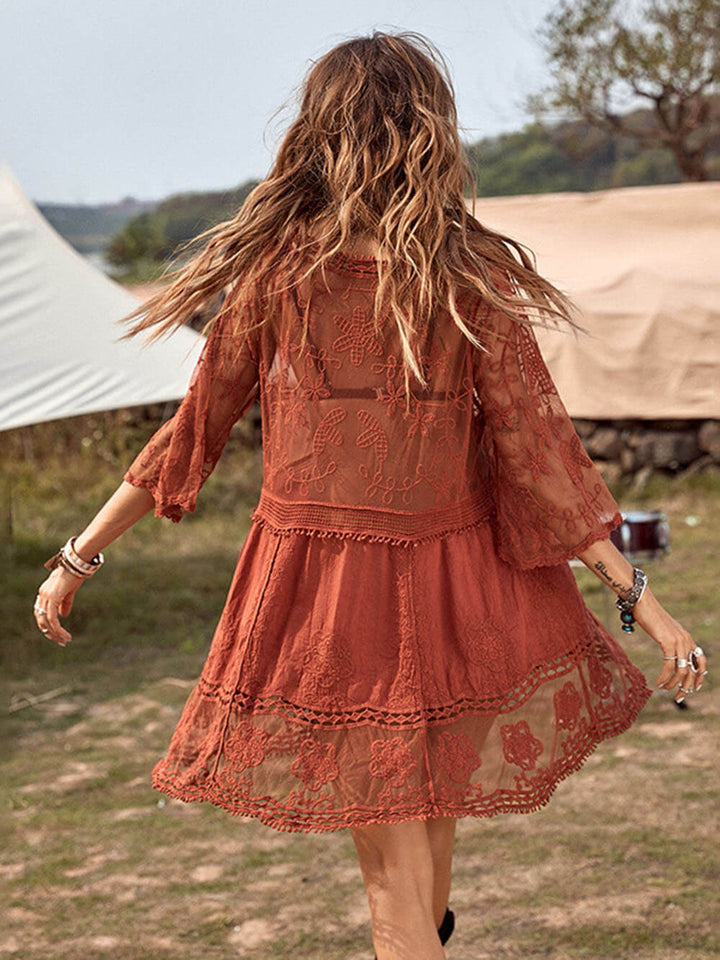 Sienna | Cool Lace Mini Dress