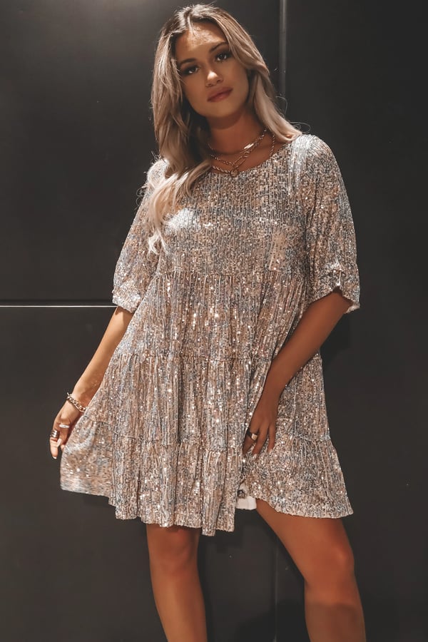 Stellar | Sparkling Midi Dress