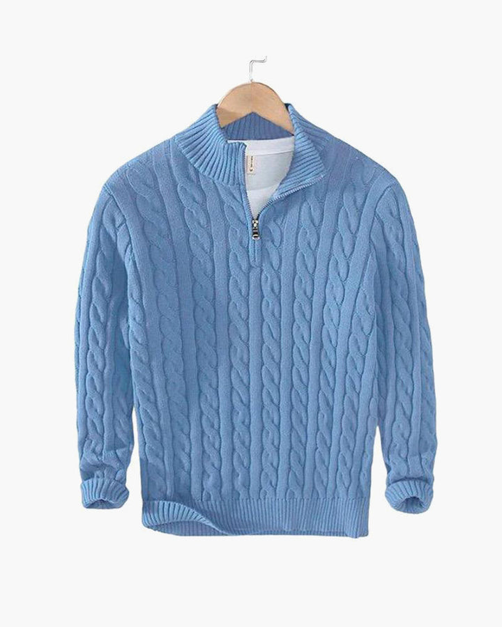 Alpine |  Half Zip Cable Jumper