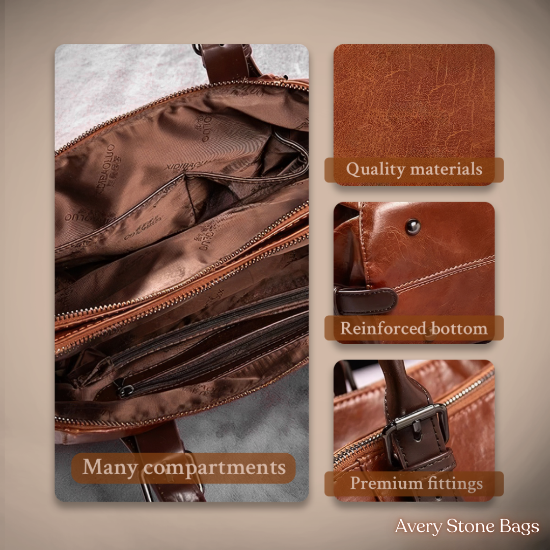 Danika | Refined Essentials Leather Bag