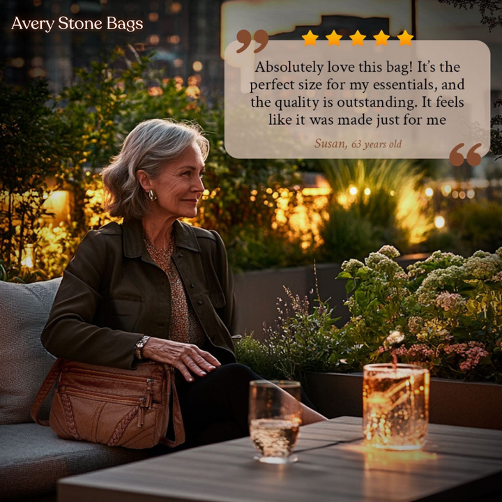 Eliana | Sustainable Soft Structured Crossbody