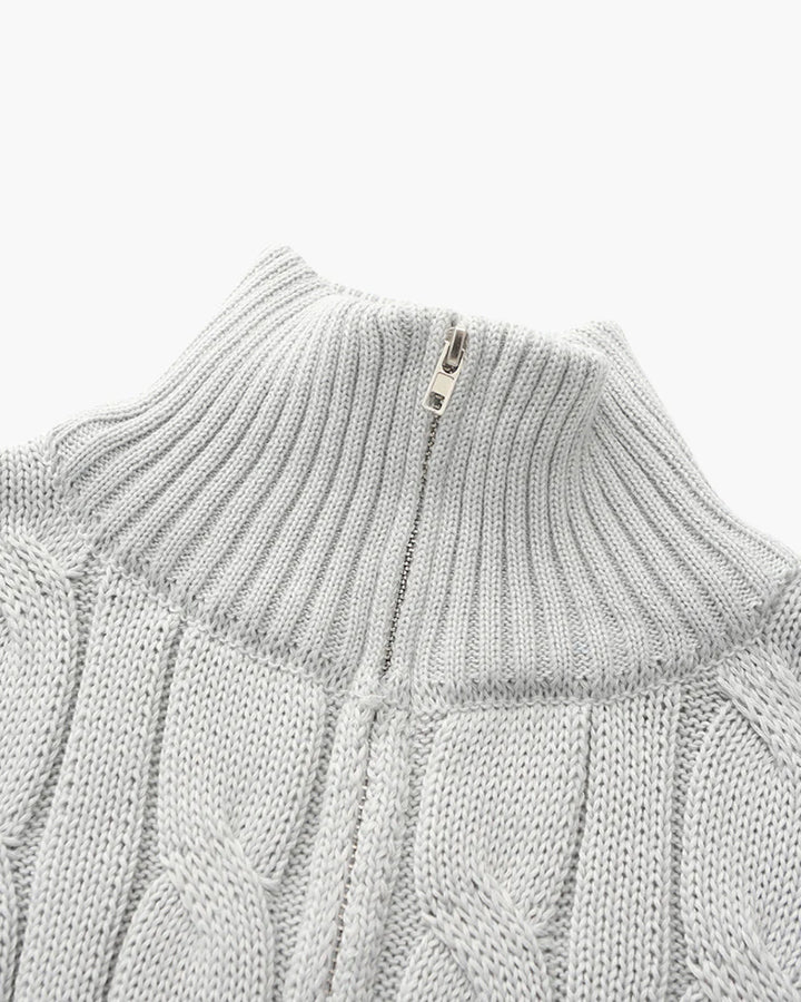 Alpine |  Half Zip Cable Jumper