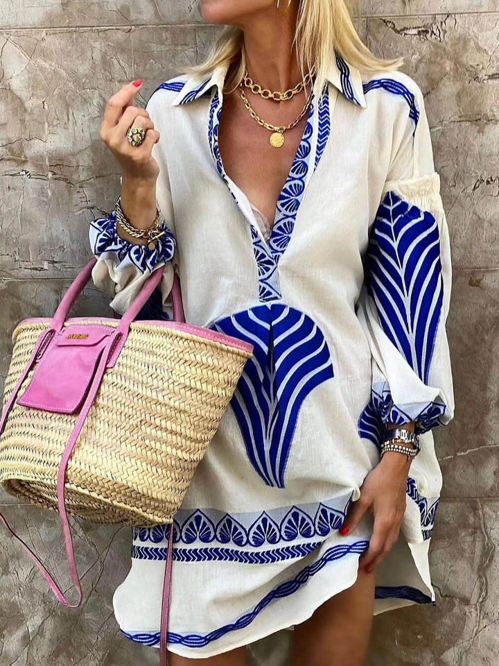 Alora | Chic Printed Mini Dress