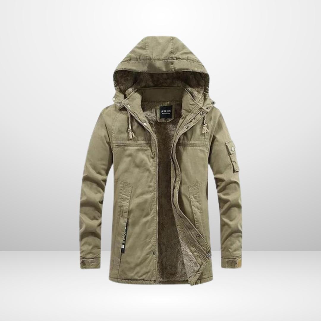 Rivas | Men's Casual Hooded Utility Jacket