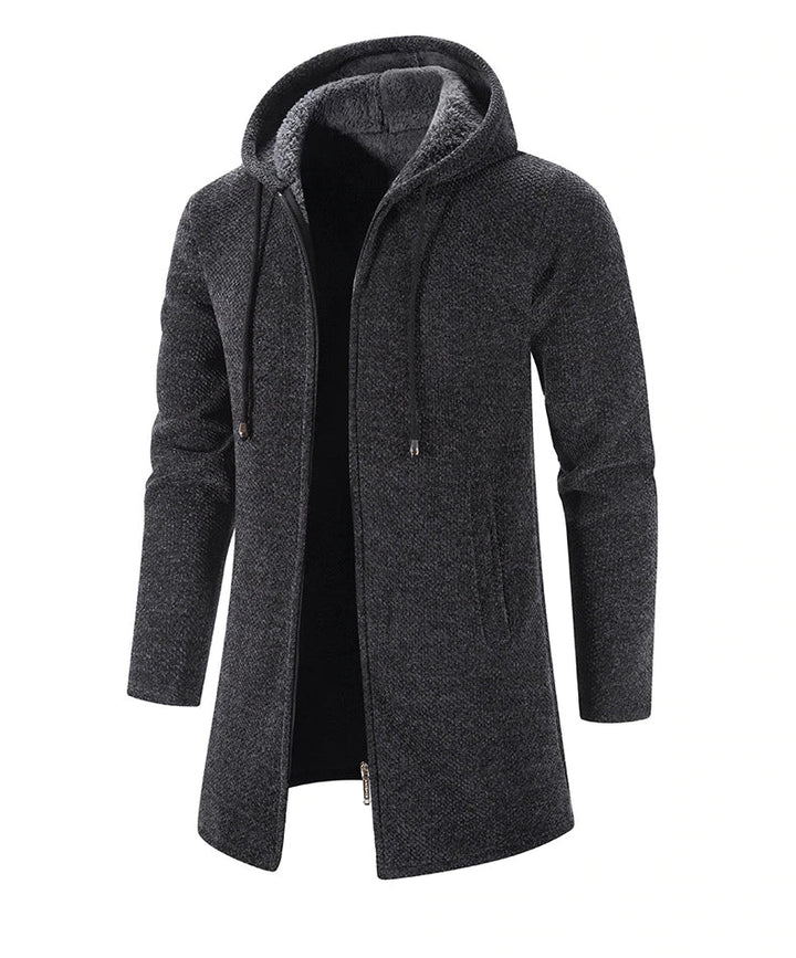 Christo | Men's Casual Long Hooded Jacket