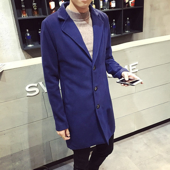 Kiko | Men's Classic Style Long Coat