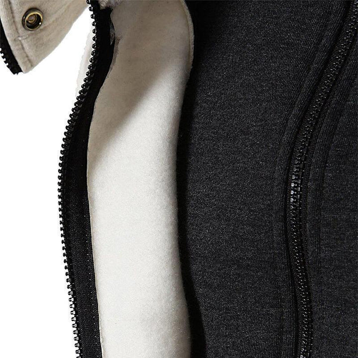 Edserio | Men's Slim Fit Stylish Sporty Hooded Jacket