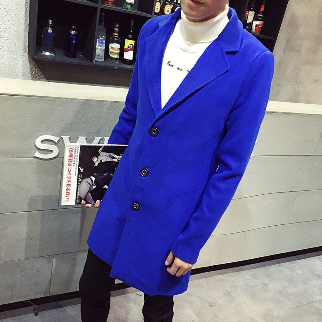 Kiko | Men's Classic Style Long Coat