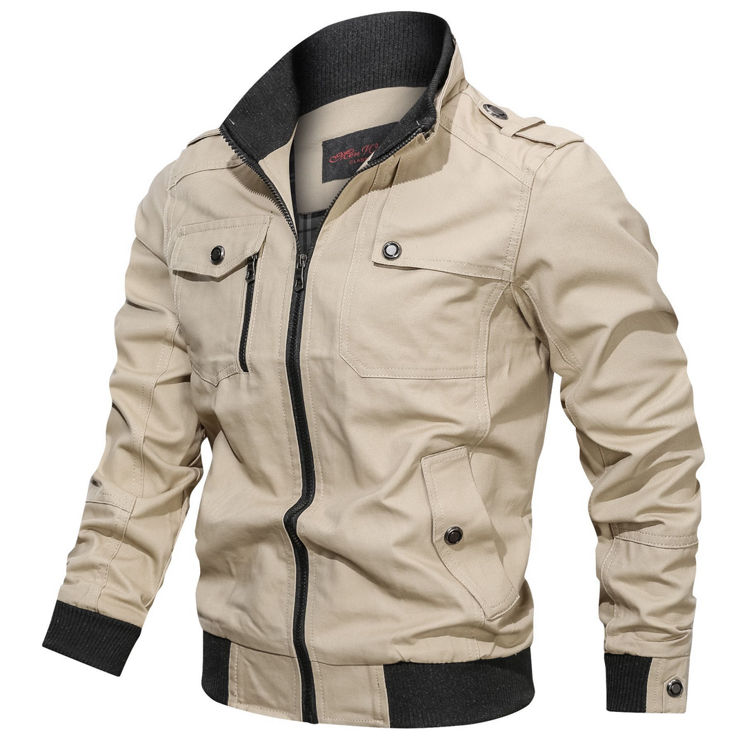 Jevan | Men's Casual Zip-Up Tactical Jacket