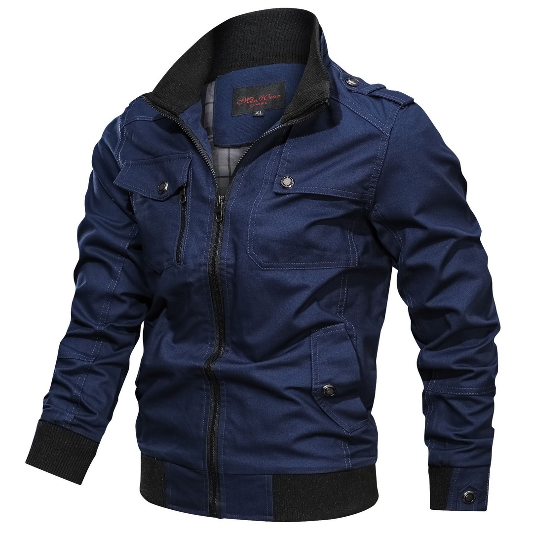 Jevan | Men's Casual Zip-Up Tactical Jacket