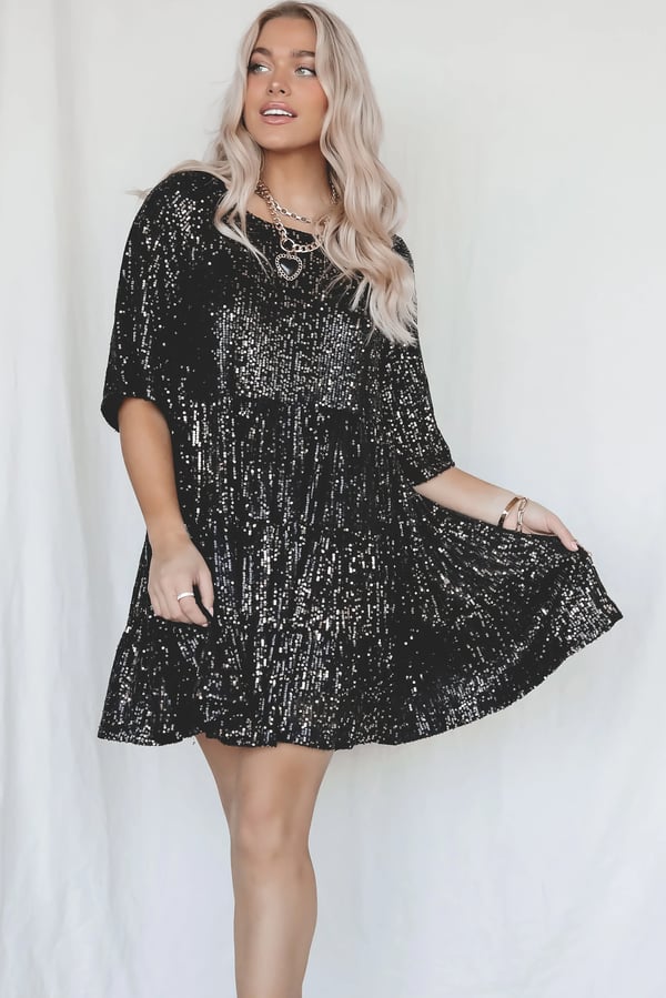 Stellar | Sparkling Midi Dress