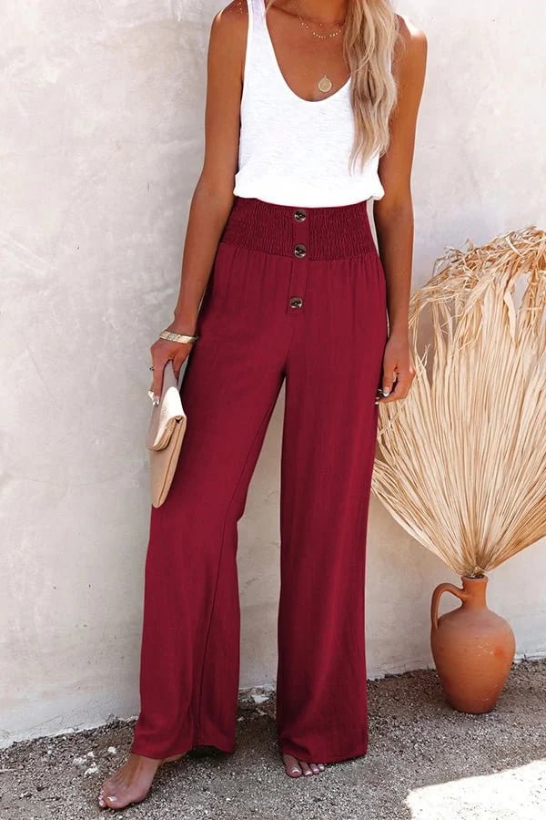 Ciara | High-Waist Wide-Leg Pants