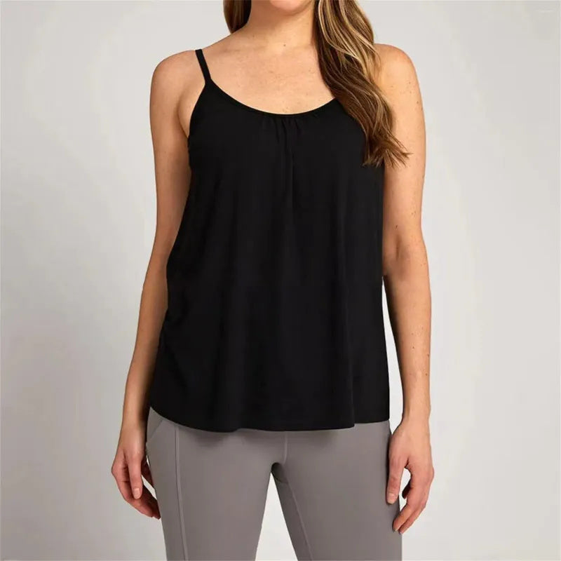 Elara | Relaxed Scoop Neck Tank