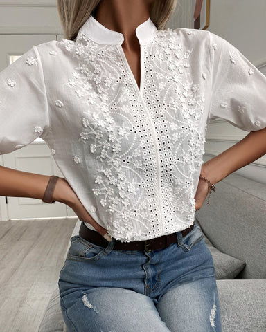 Celeste | Embroidered Elegant Blouse