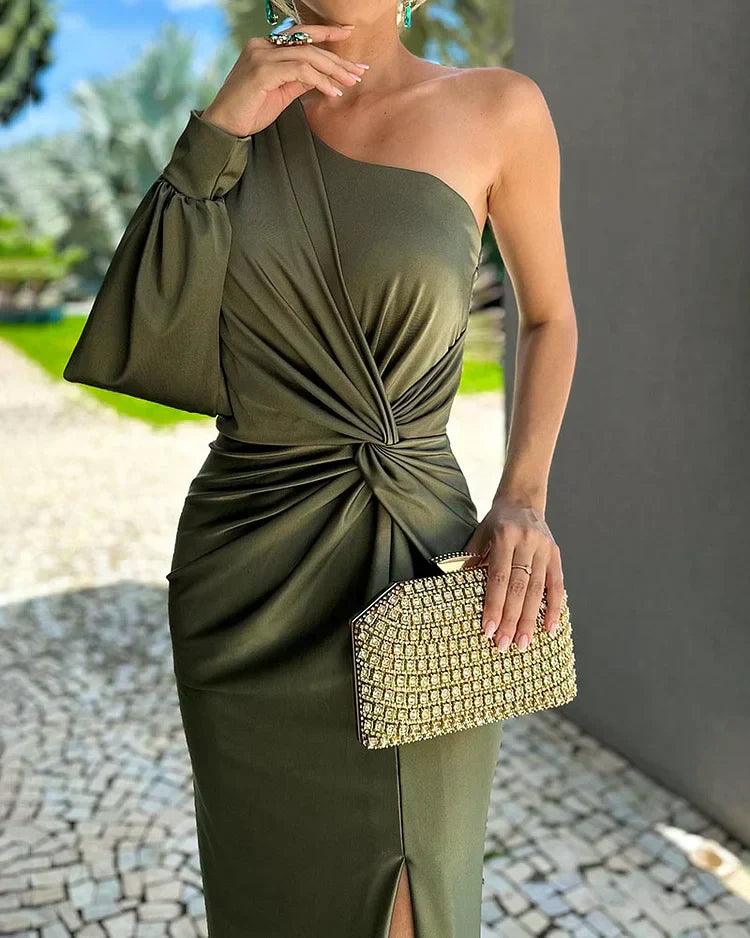Melody | Graceful One-Shoulder Maxi Dress