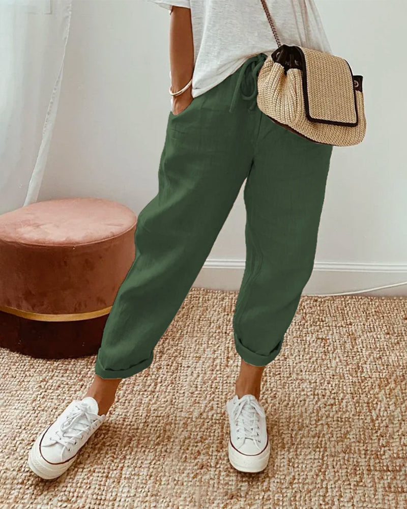 Ivy | Lightweight Ankle Pants