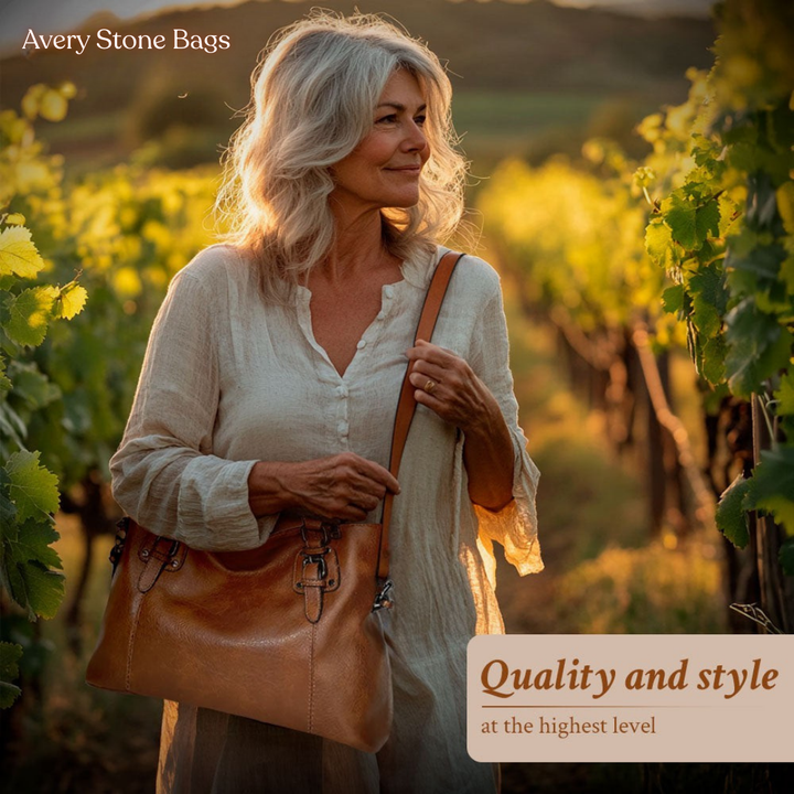 Camille | Elegant Durable Leather Shoulder Bag