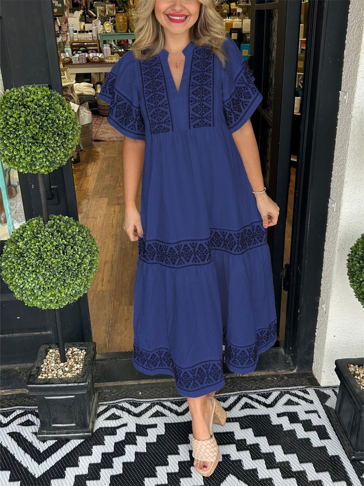 Danna | Airy Boho Midi Dress