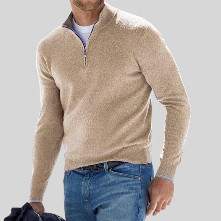 Oliver | Luxe Men's Half-Zip Jumper