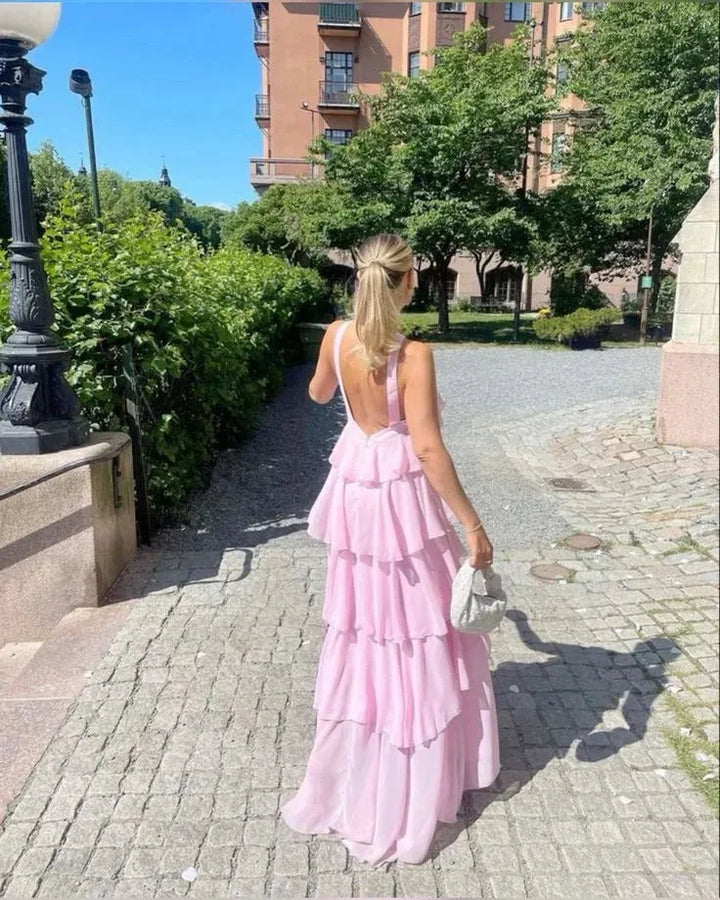 Seraphina | Graceful Ruffle Maxi Dress