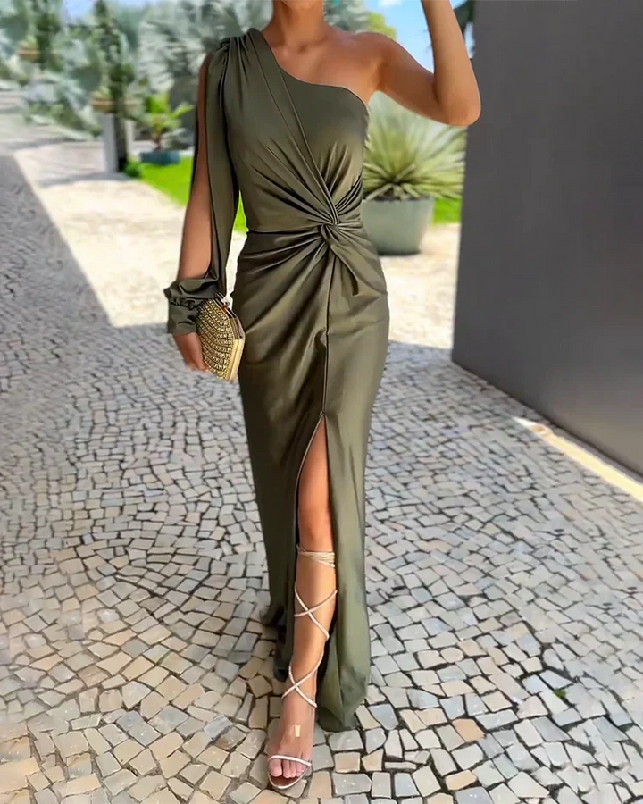 Melody | Graceful One-Shoulder Maxi Dress