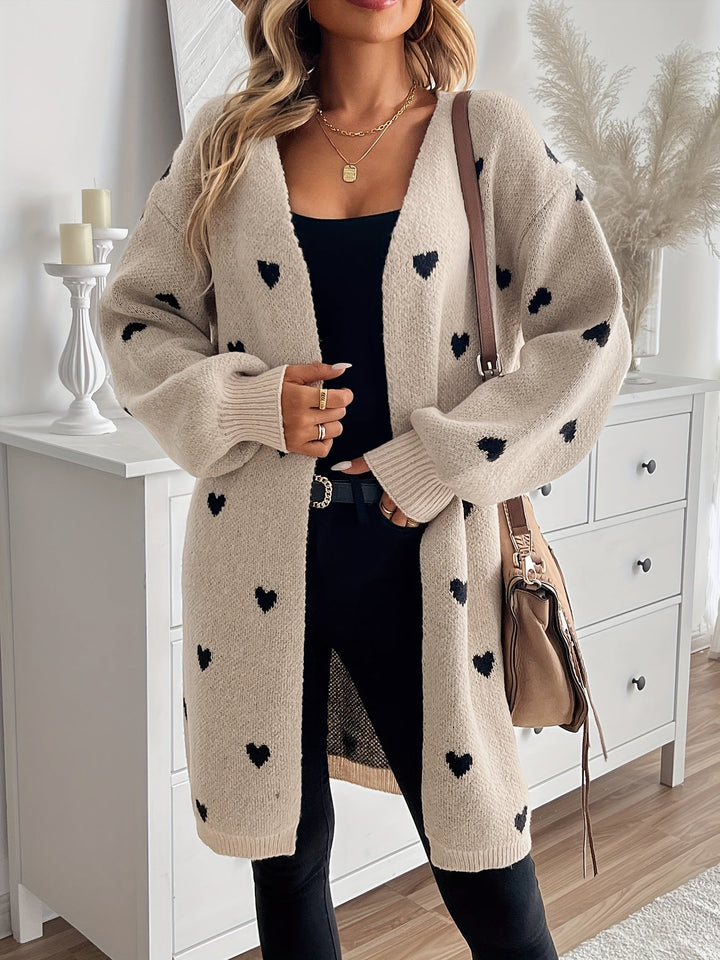 Avery | Heart Cardigan