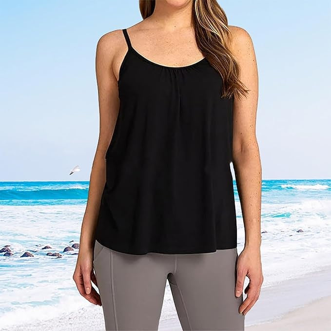 Elara | Relaxed Scoop Neck Tank