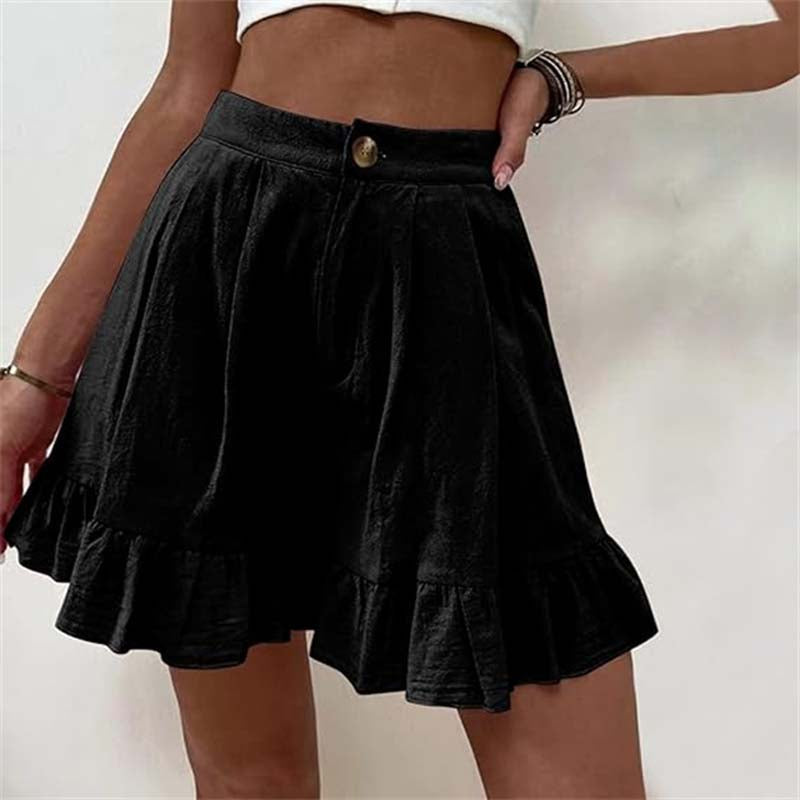 Aileen | Flowy High-Waist Shorts