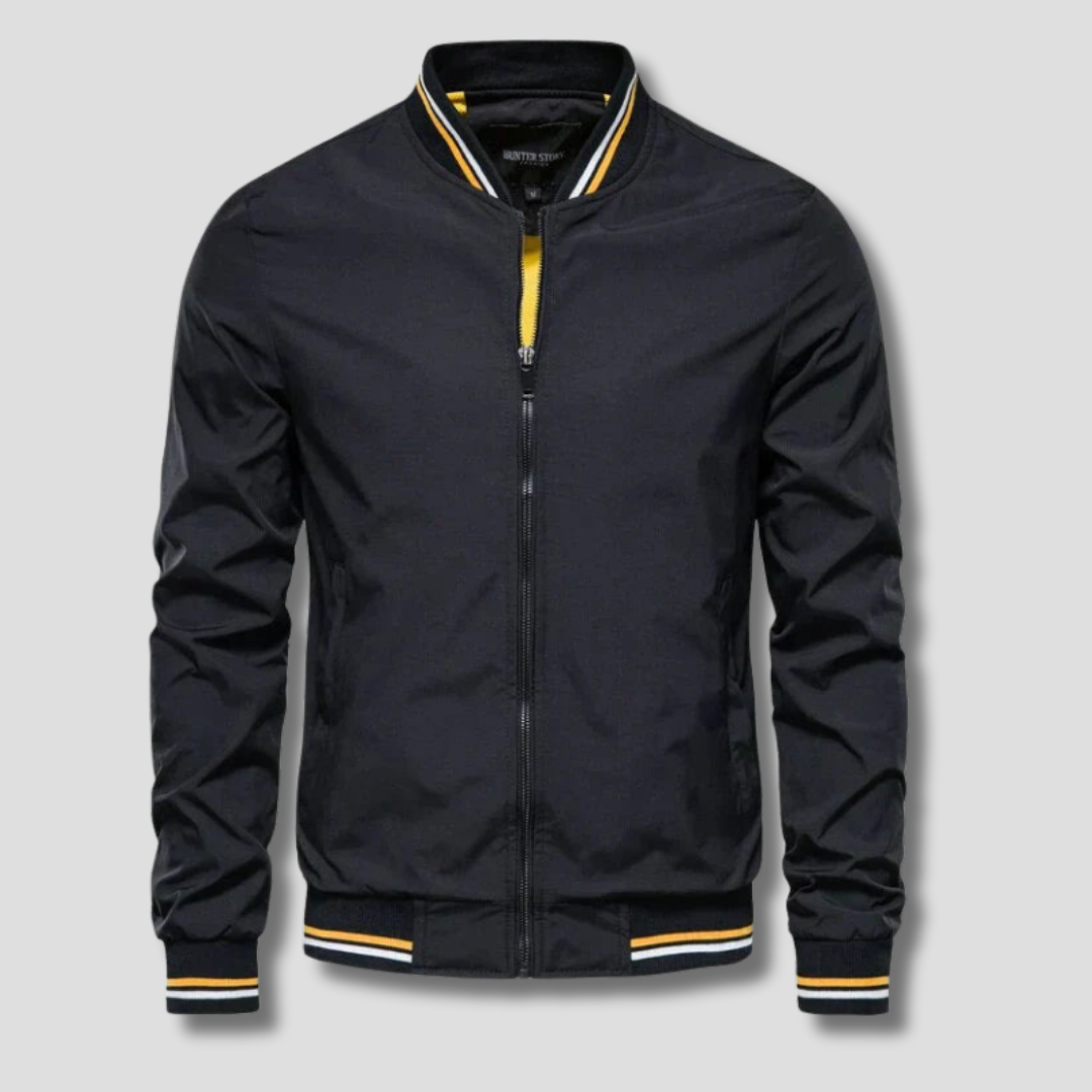 Alden | Men's Casual Modern Bomber Jacket