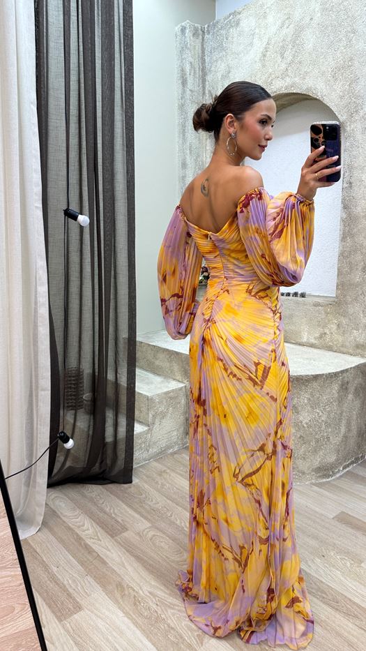 Carlene | Timeless V-Neck Maxi Dress