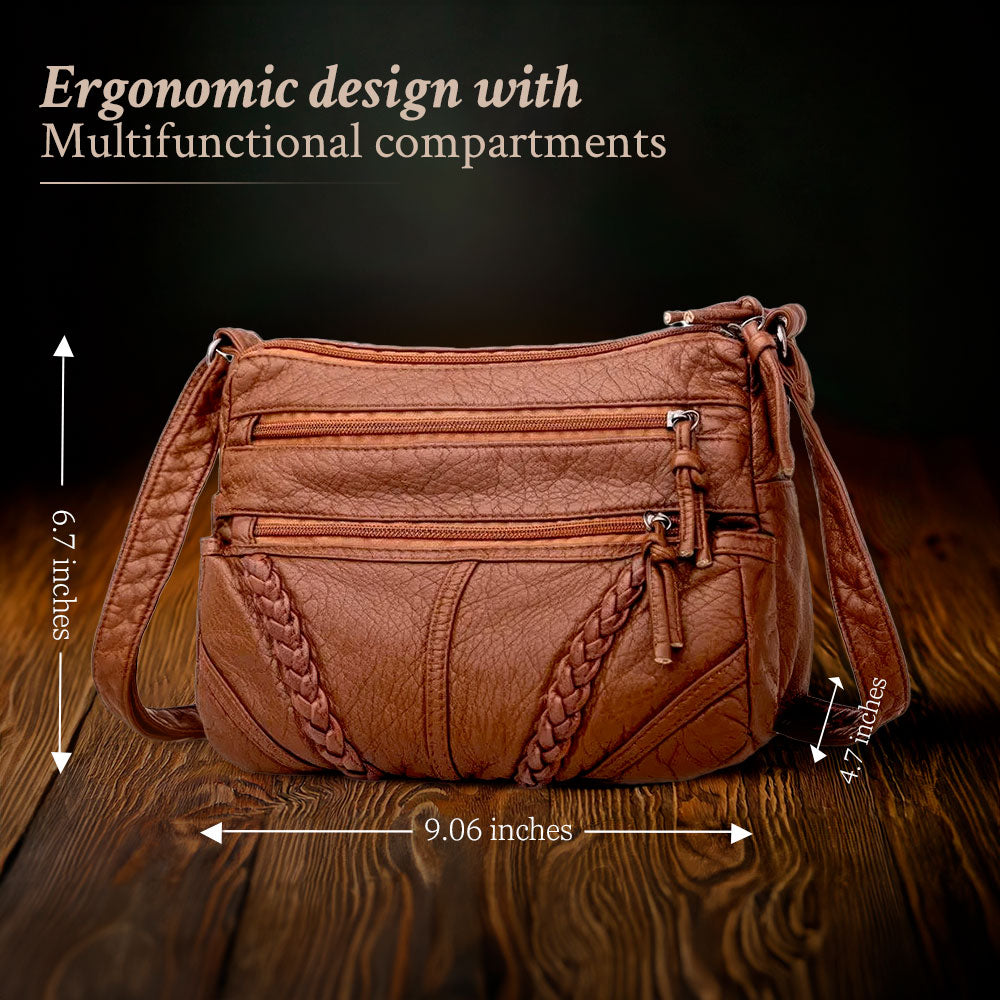 Eliana | Sustainable Soft Structured Crossbody