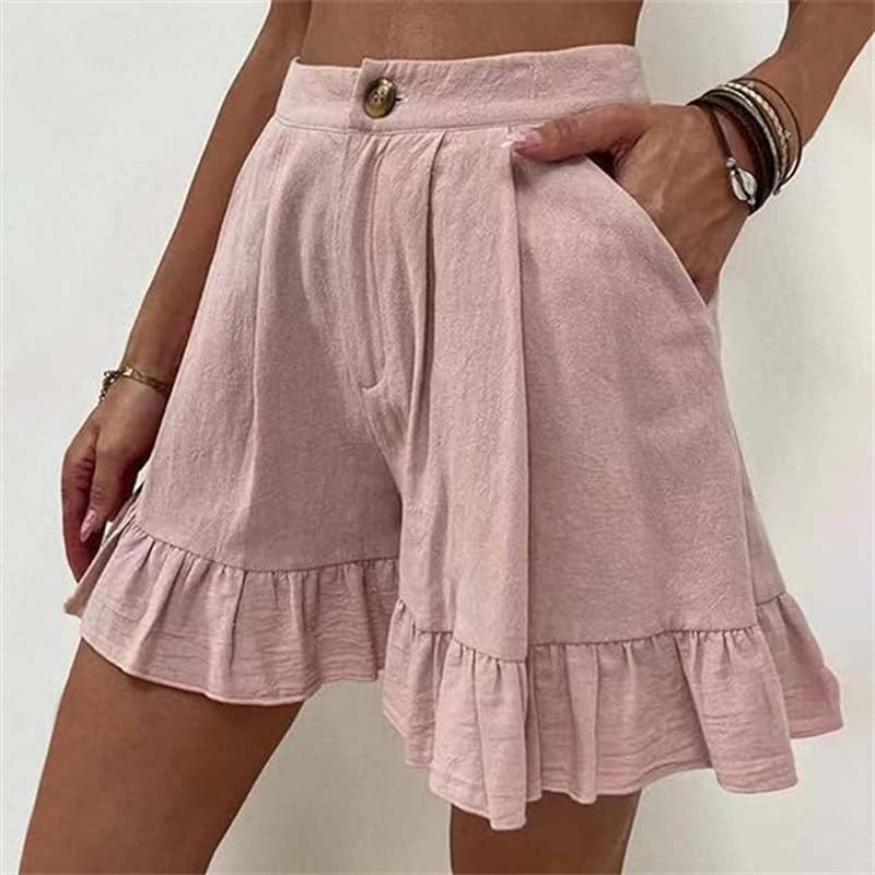 Aileen | Flowy High-Waist Shorts