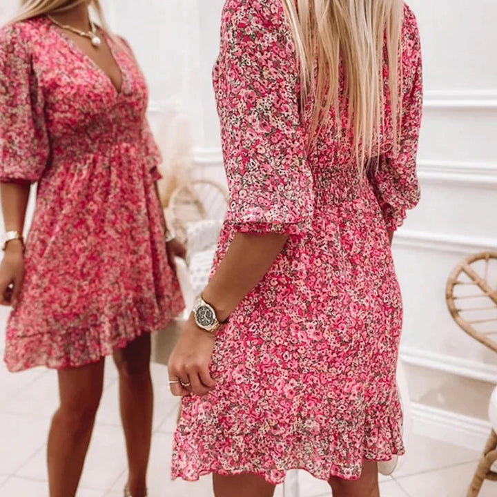 Aleia | Bloom Floral Midi Dress